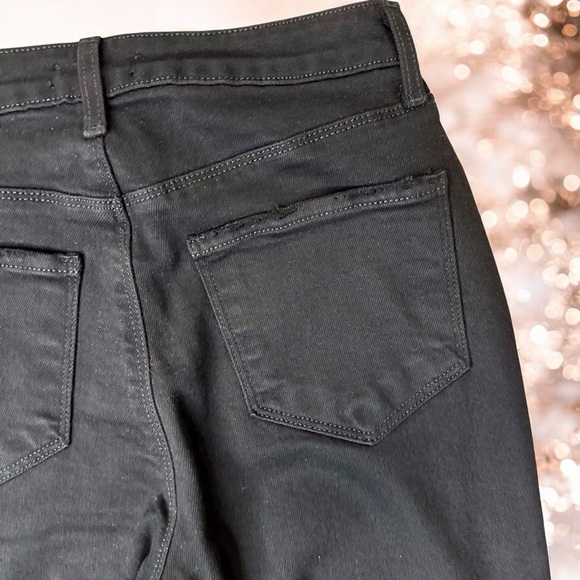 NWOT L’AGENCE ‘High Line Distressed Skinny Jeans’ in “Onyx Destruct” Size 24 - Picture 14 of 16